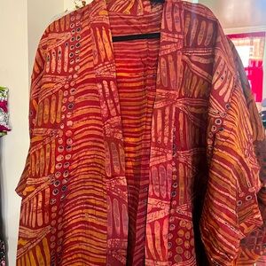 Beautiful, soft cotton Adire Kimonos